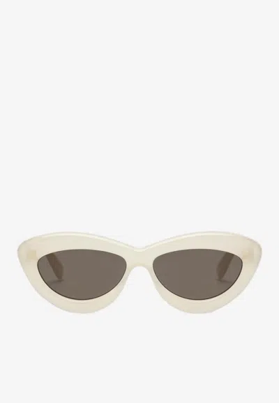 Loewe Essential Cat-eye Sunglasses In Brown