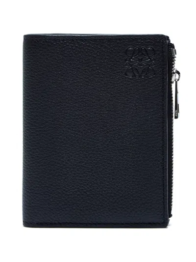 Loewe Essential Slim Compact Mini Wallet In Black