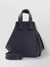 Loewe Expandable Leather Shoulder Bag With Zip Pocket