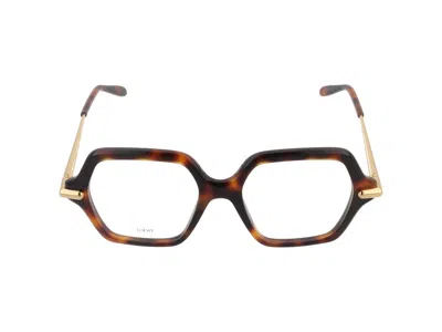 Loewe Lw50117i Eyeglasses In Brown