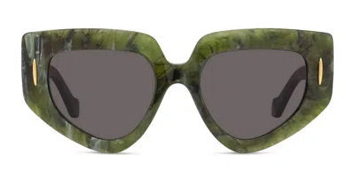 Loewe Eyewear Sunglasses In Green