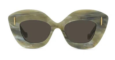 Loewe Eyewear Sunglasses In Green