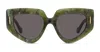 Loewe Anagram Acetate Sunglasses In Green