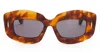 Loewe Lw40114i - Flamed Havana Sunglasses In Black