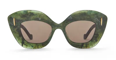 Loewe Eyewear Sunglasses In Green