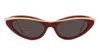Loewe Cat-eye Acetate Sunglasses In Brown