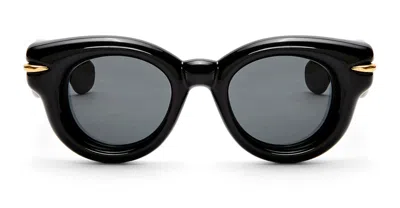 Loewe Eyewear Sunglasses In Shiny Black