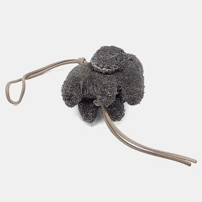 Pre-owned Loewe Fabric Grey Bag Charm