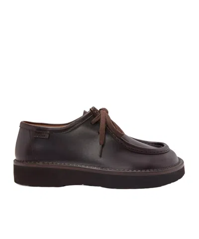 Loewe Faro Lace-up Shoes In Black