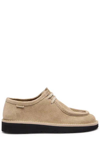 LOEWE LOEWE FARO SUEDE DERBY SHOES