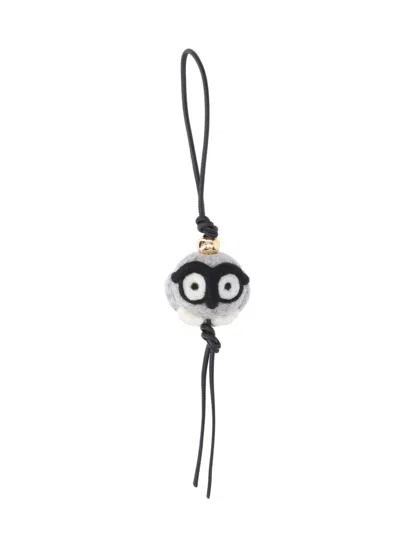 Loewe Felt Pendant In Gray