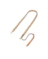 Loewe Fine Braided Belt In Nude