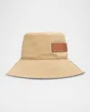 Loewe Fisherman Orange Bucket Hat
