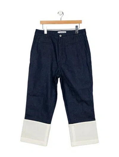 Pre-owned Loewe Fisherman Relaxed Fit Jeans W/ Tags In Blue