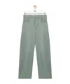 Loewe Five Pocket Jeans In Green