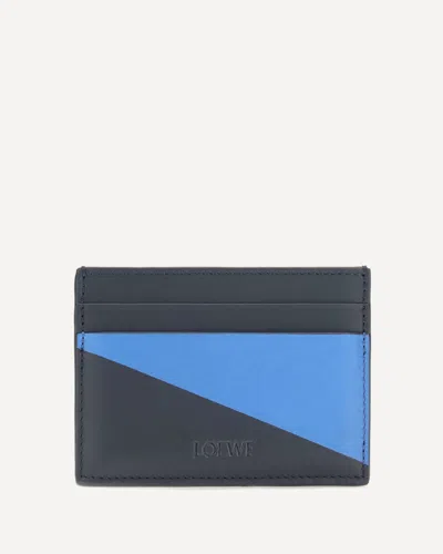 Loewe Flag Calfskin Card Holder In Multicolour