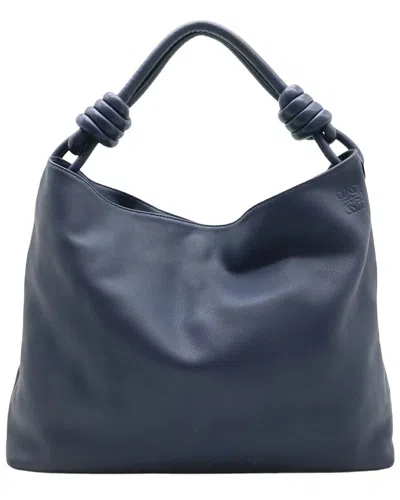 Pre-owned Loewe Flamenco Anagram Hobo Bag (authentic Pre-loved)