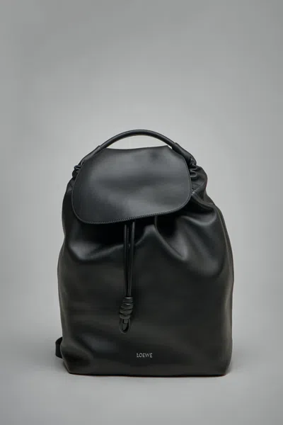Loewe Flamenco Backpack In Black