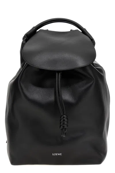 Loewe 'flamenco' Backpack In Black