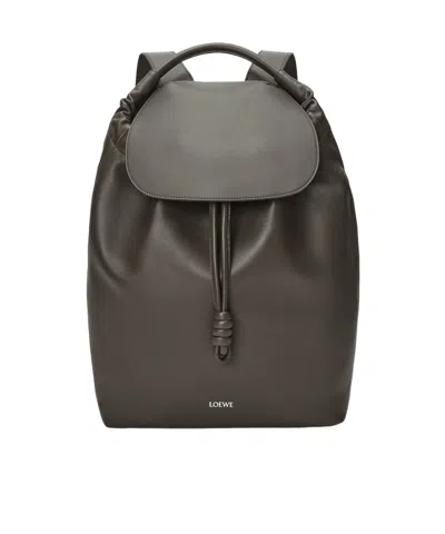 Loewe Flamenco Backpack In Black