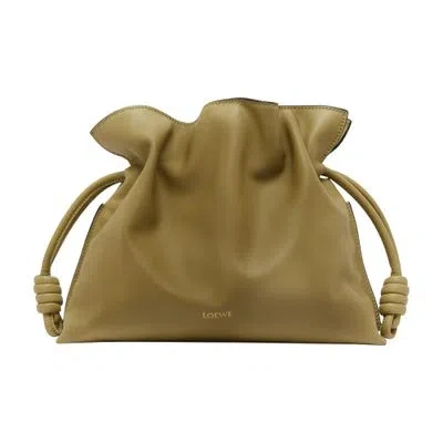 Loewe Flamenco Bag In Green