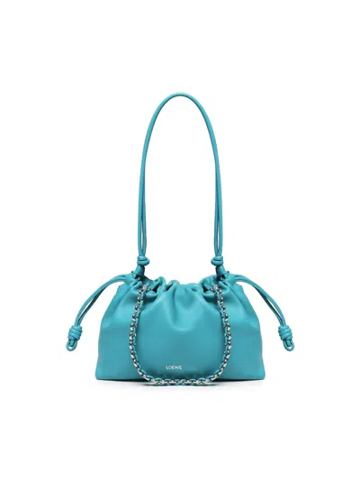 Loewe Flamenco Bag Medium In Blue