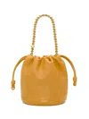 Loewe Flamenco Basket Purse Bags In Orange