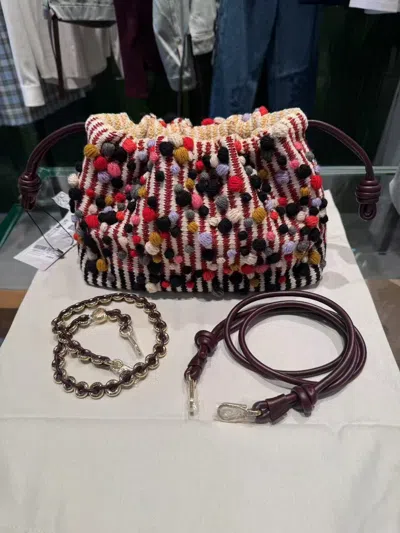 Loewe Flamenco Clutch Bag In Black