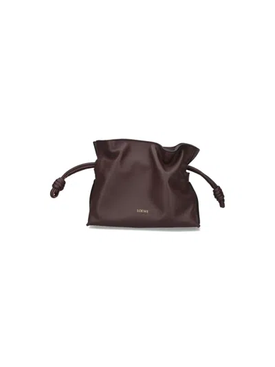 Loewe "flamenco Clutch" Mini Bag In Brown