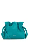 Loewe Flamenco Mini Clutch Bag In Napa Leather With Golden Foil Anagram