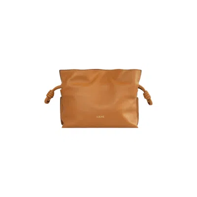 Pre-owned Loewe Flamenco Clutch Mini 'warm Desert' | Tan | Women's Size Onesize In Brown