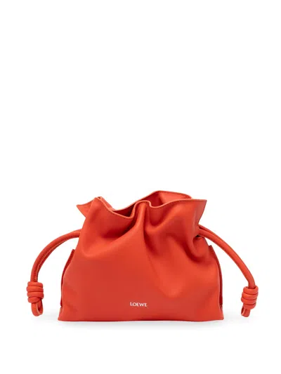 Loewe `flamenco` Clutch Mini In Yellow