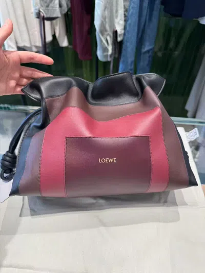 Loewe Flamenco Clutch In Multi