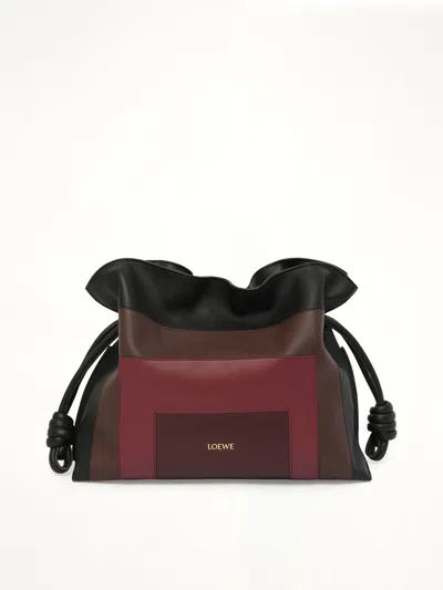 Loewe Medium Flamenco Clutch Bag In Multi