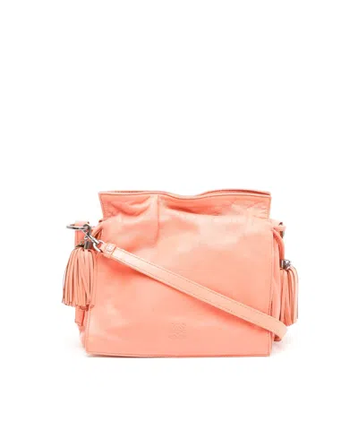 Loewe Flamenco Crossbody Bag In Pink