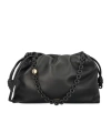 Loewe Large Flamenco Purse In Mellow Nappa Lambskin In Black