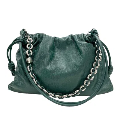 Pre-owned Loewe Flamenco Green Handbag Shoulder Bag ()