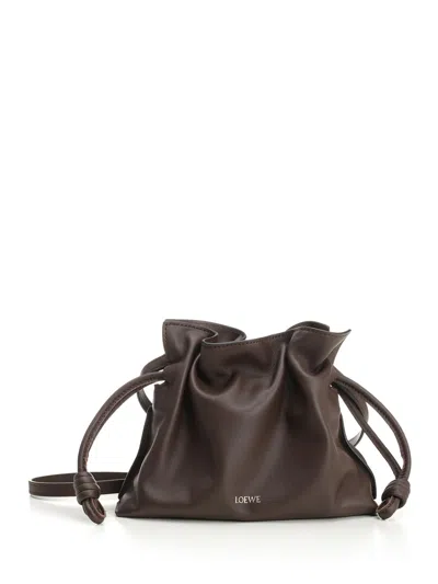 Loewe Flamenco Handbags Brown
