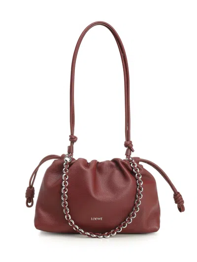 Loewe Flamenco Handbags Brown
