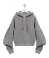 Loewe Flamenco Hoodie In Gray