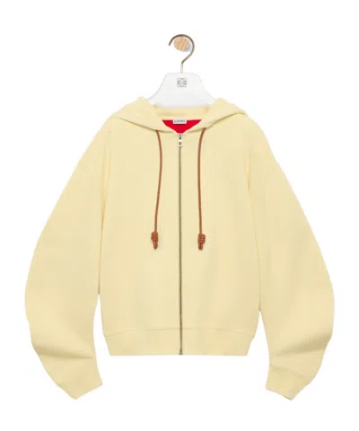 Loewe Flamenco Hoodie In Cotton In Neutral