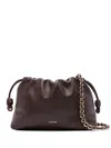 Loewe Flamenco Shoulder Bag In Smooth Leather In Burgundy