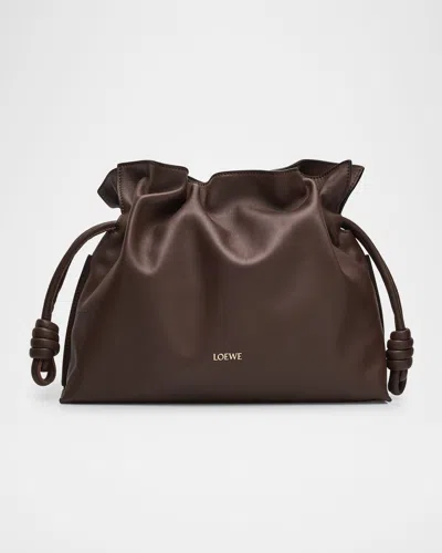 Loewe Flamenco Medium Clutch Bag In Nappa Leather