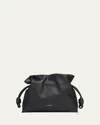 Loewe Flamenco Medium Clutch Bag In Nappa Leather In Black