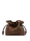 Loewe `flamenco` Medium Clutch In Brown