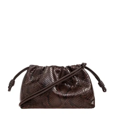 Loewe Flamenco Medium Crossbody Bag In Black
