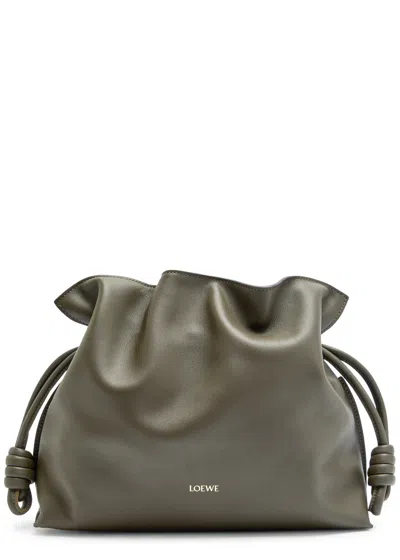 Loewe Flamenco Medium Leather Clutch