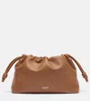 Loewe Flamenco Medium Leather Shoulder Bag In Brown