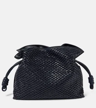 LOEWE FLAMENCO MEDIUM LEATHER SHOULDER BAG