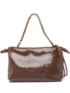 Loewe Flamenco Medium Sequined Clutch